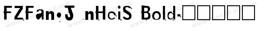 FZFangJunHeiS Bold字体转换